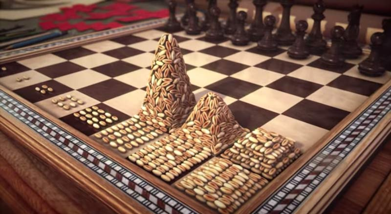 Exponential Chess Board